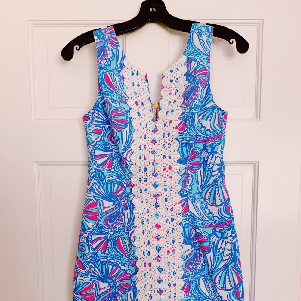 Pink and blue Lilly Pulitzer Dress